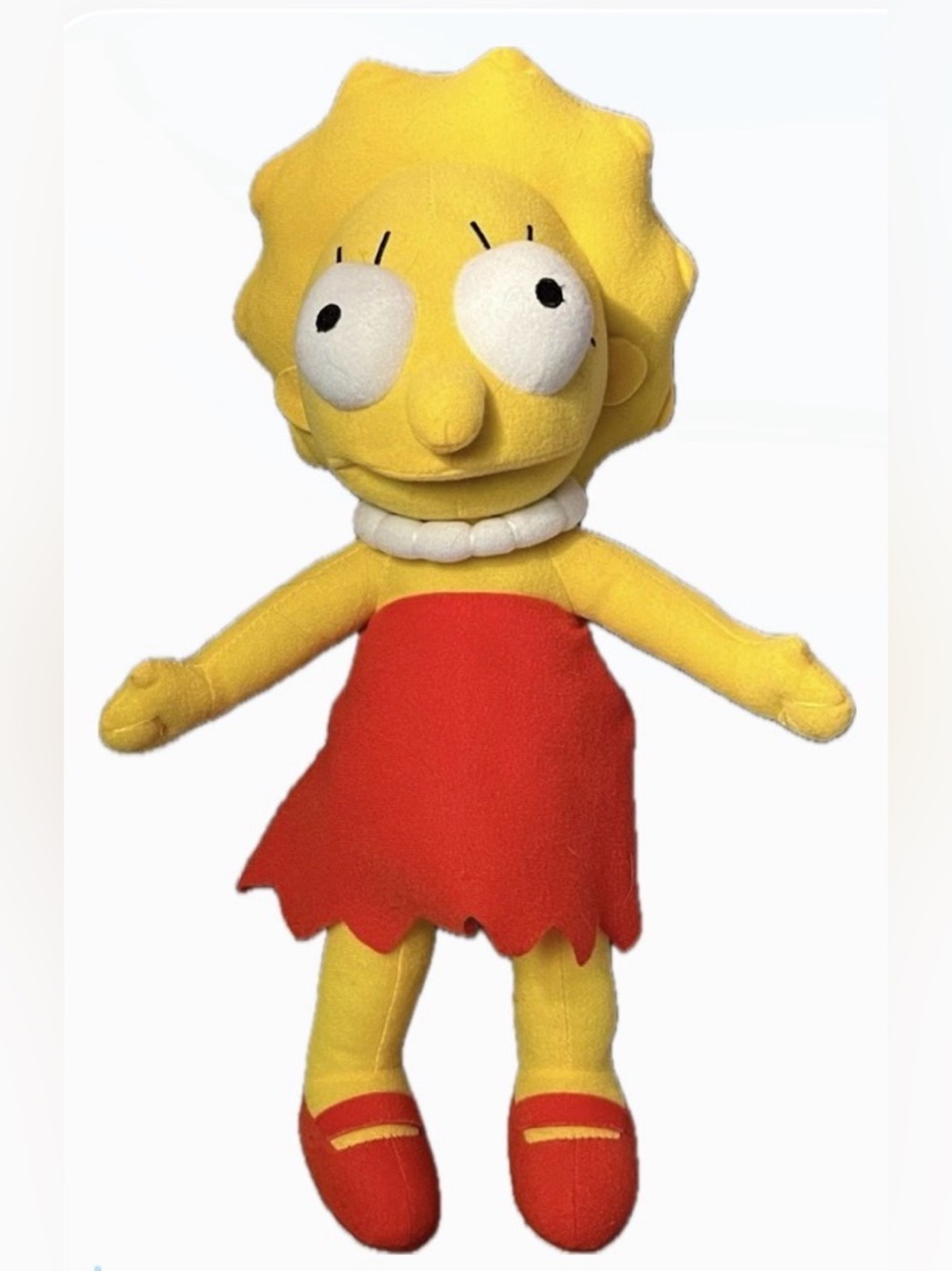 THE SIMPSONS - LISA SIMPSON PLUSH - VINTAGE - 14” - COLLECTIBLE